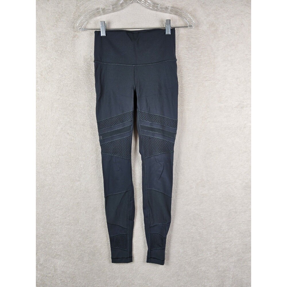 Lululemon Women’s Wunder Under High Rise Tight Mix Mesh Athletic Leggings Size 4